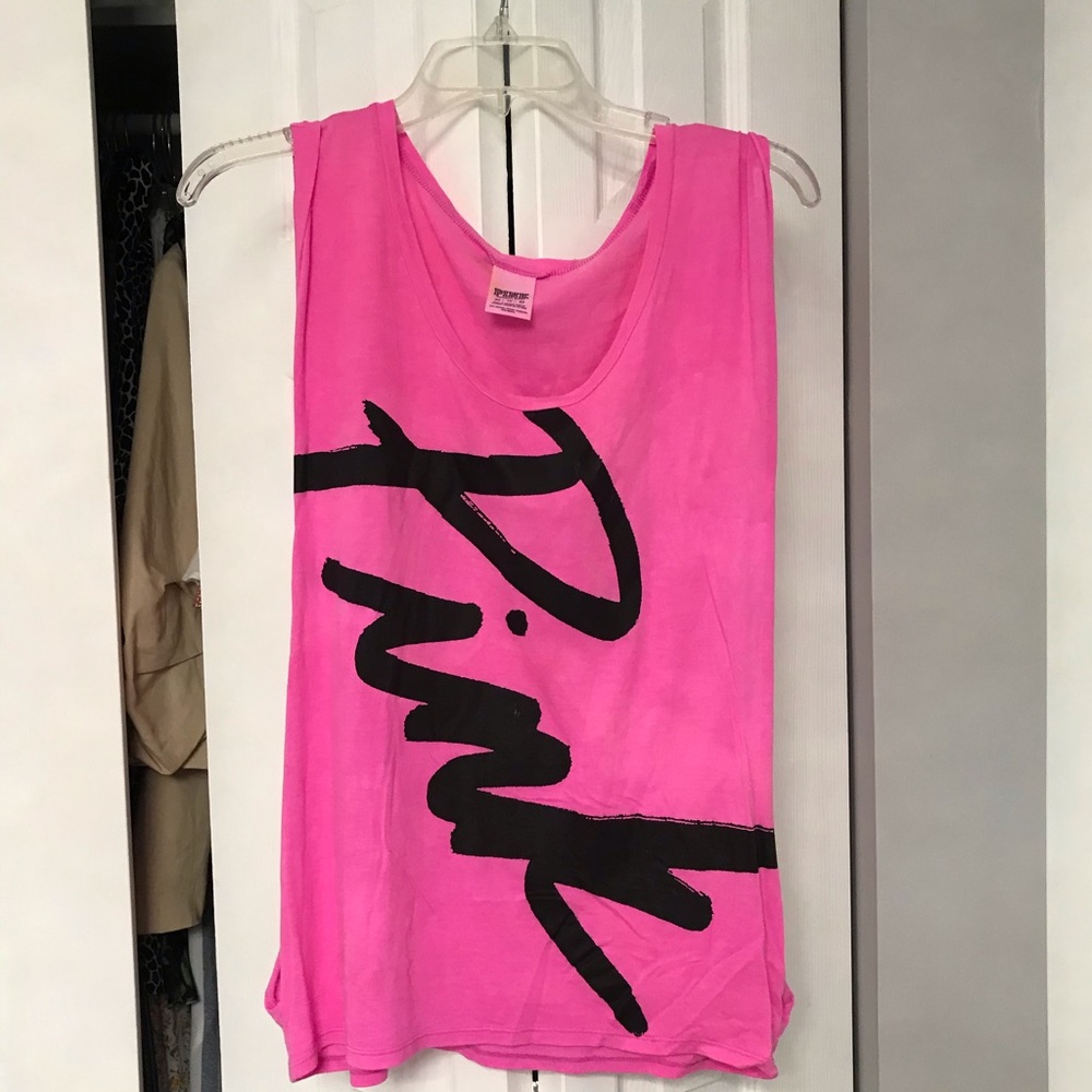 PINK pink muscle tee